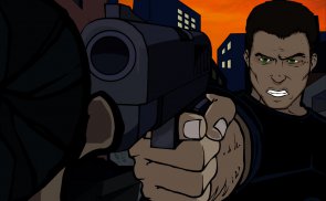Крупт на задании, эротическая flash-игра Officer Krupt 1