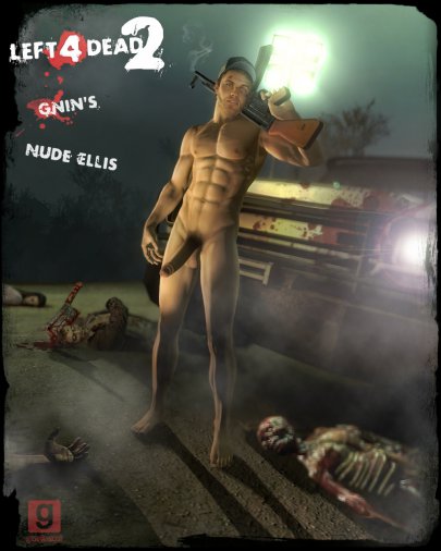 Голый Эллис (Left 4 Dead 2)