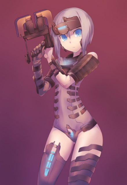 Эротический рисунок Николь из Dead Space