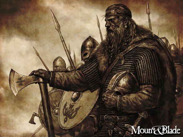 Король нордов из игры Mount & Blade