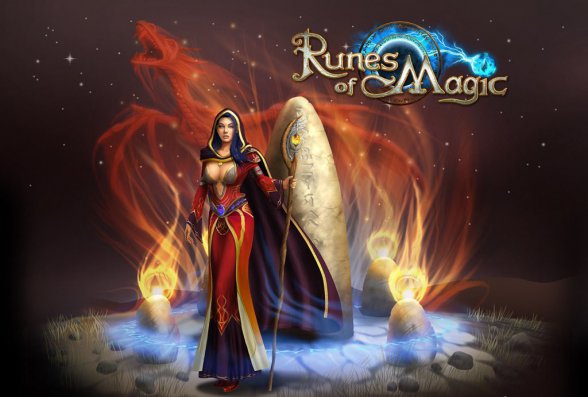 Девушка-маг, компьютерная игра «Руны магии»