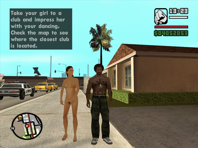 Grand Theft Auto San Andreas Nude патчи для игр