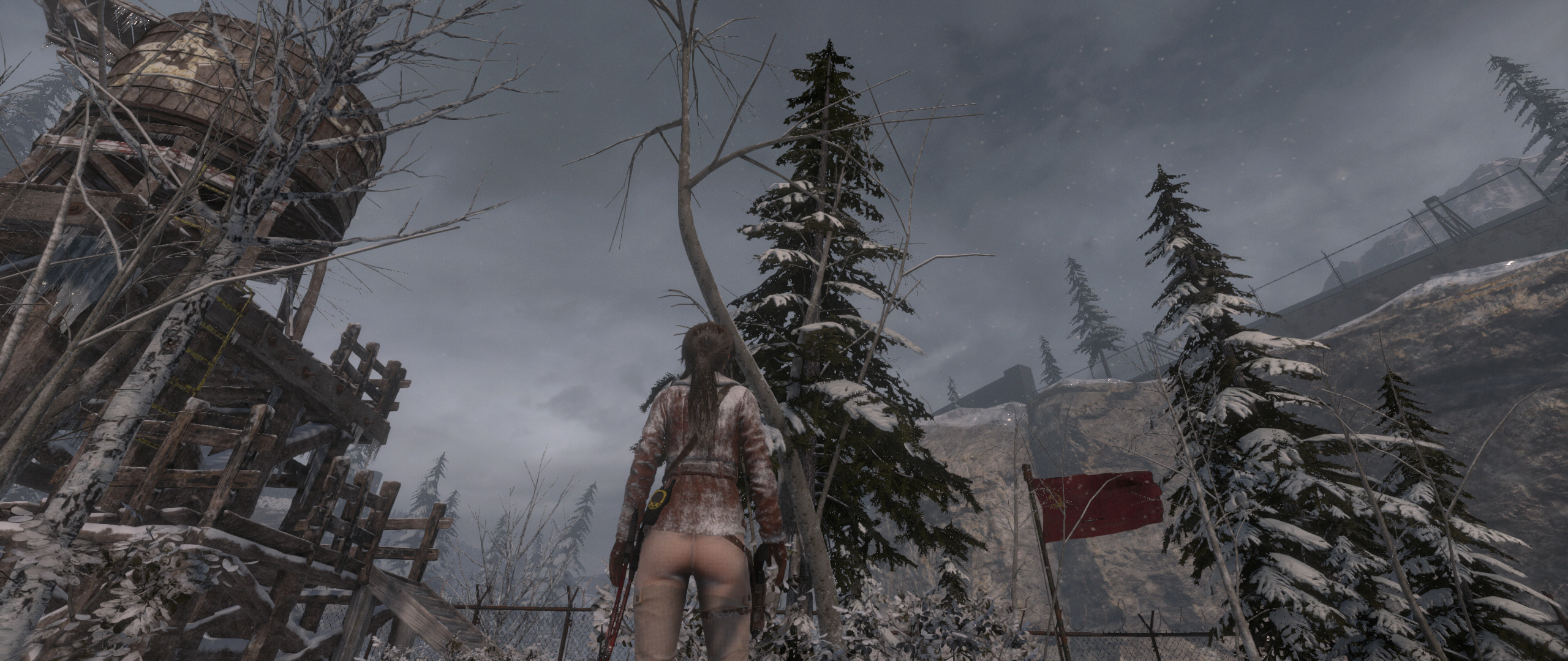Of the naked rise tomb raider Shadow of