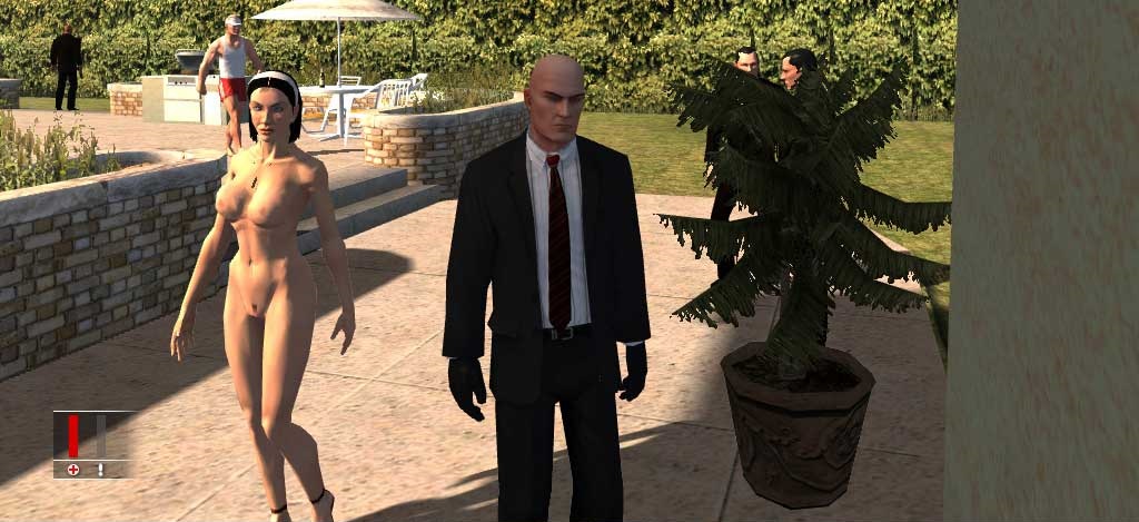 hitman absolution голая