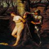 The Knight Errant by John Everett Millais