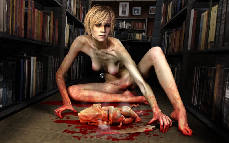 Обнаженная Хизер и рожденный ею «Бог» (Silent Hill 3)