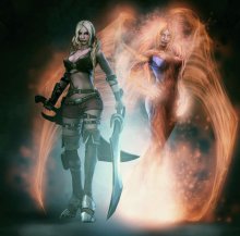 Полуобнаженная Аюми (Blades of Time) Полуобнаженная Аюми (Blades of Time)